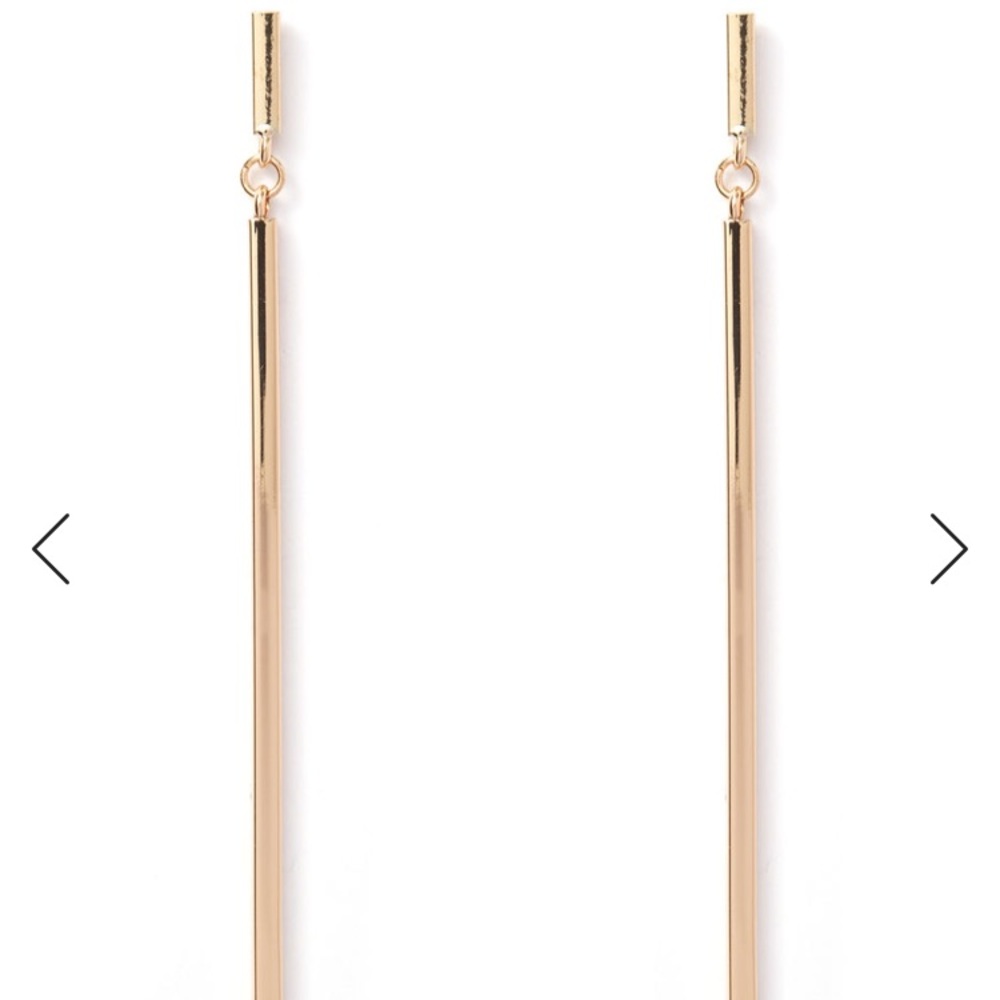 NWT Lane linear dangle earrings